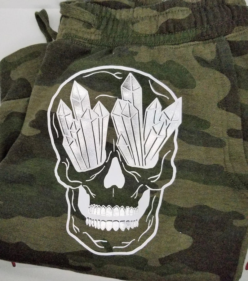 Crystal Skull Camo Sweatpants