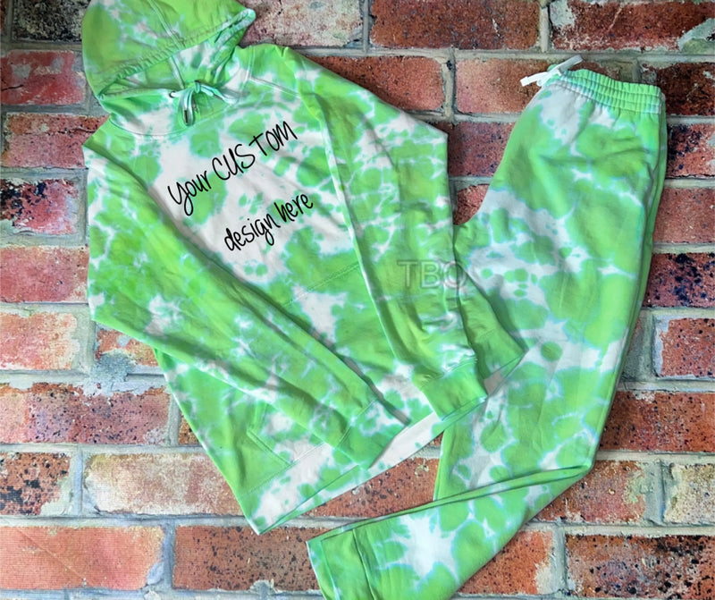 Personalized Tie Dye Jogger Set