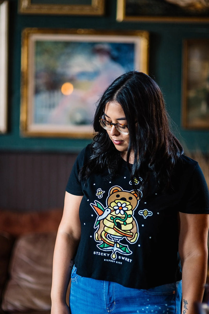 Sticky Sweet Women's Crop Tee