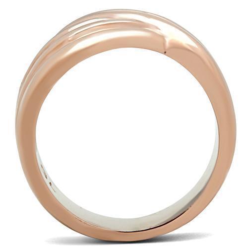 GL209 - Brass Ring IP Rose Gold(Ion Plating) Women No Stone No Stone