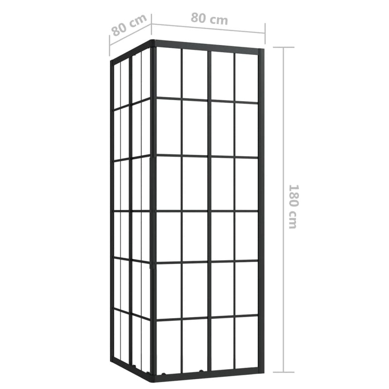 Shower Cabin ESG 31.5"x31.5"x70.9