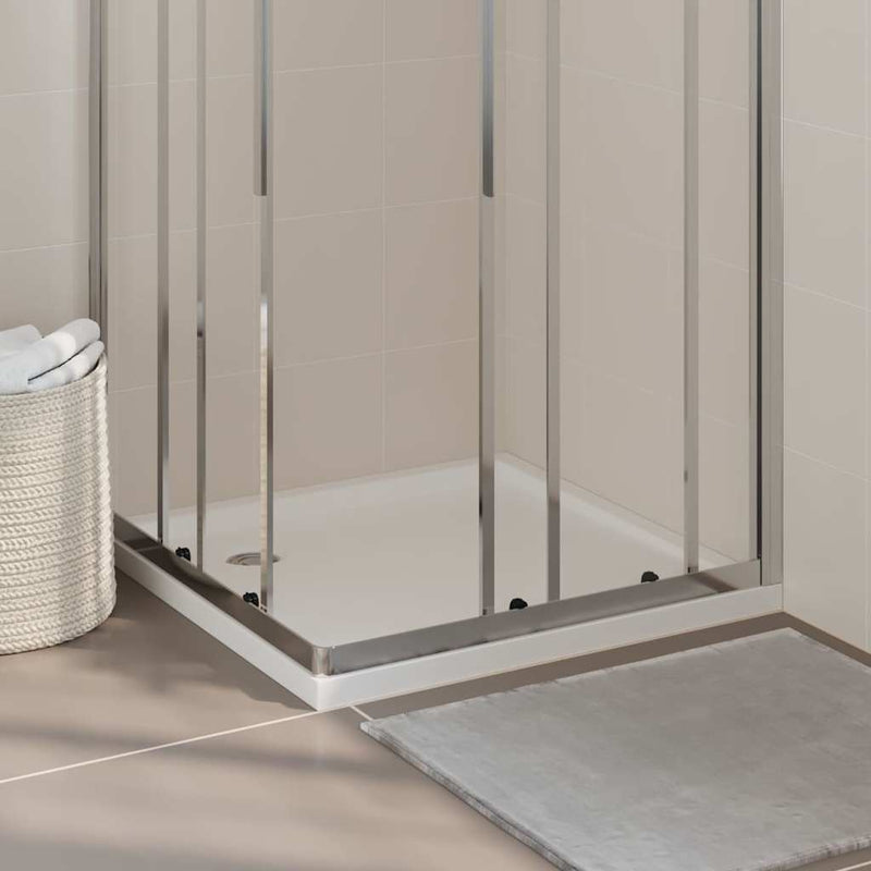 Square ABS Shower Base Tray White 31.5"x31.5