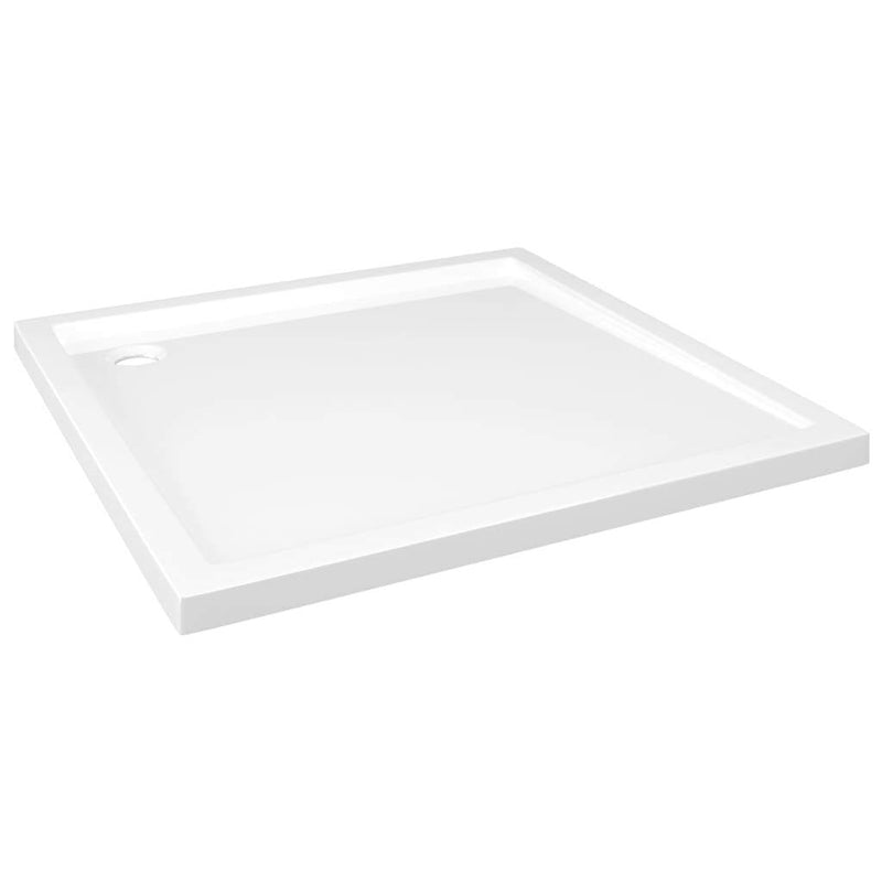 Square ABS Shower Base Tray White 31.5"x31.5