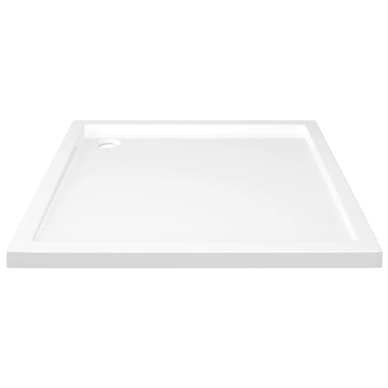 Square ABS Shower Base Tray White 31.5"x31.5