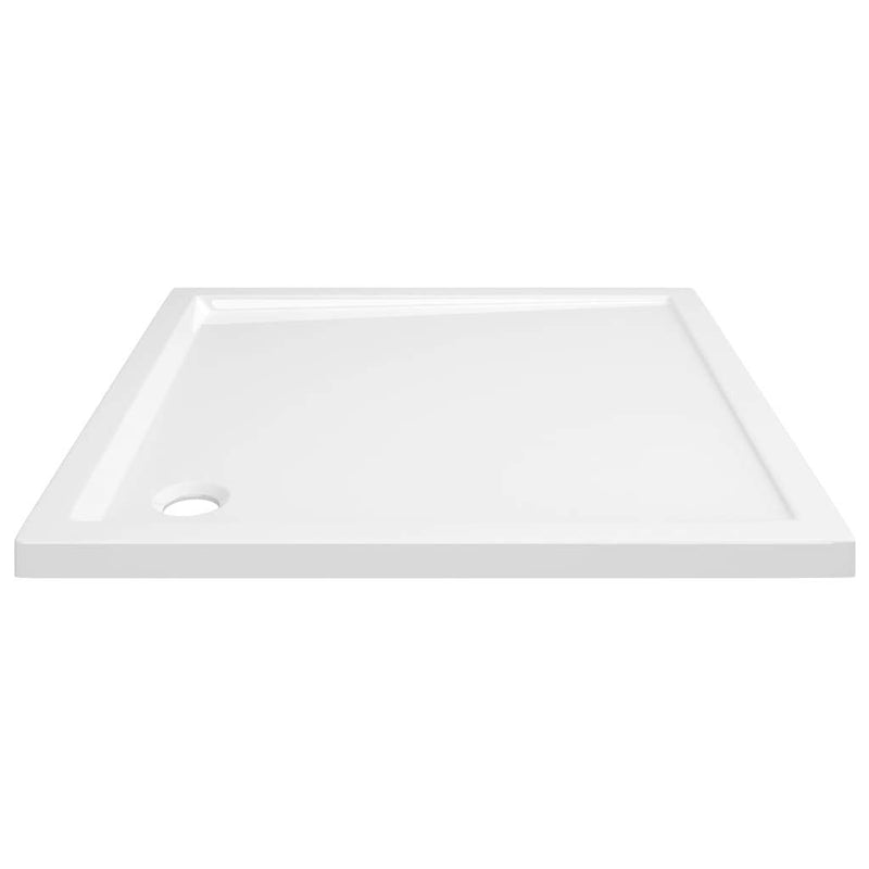 Square ABS Shower Base Tray White 31.5"x31.5