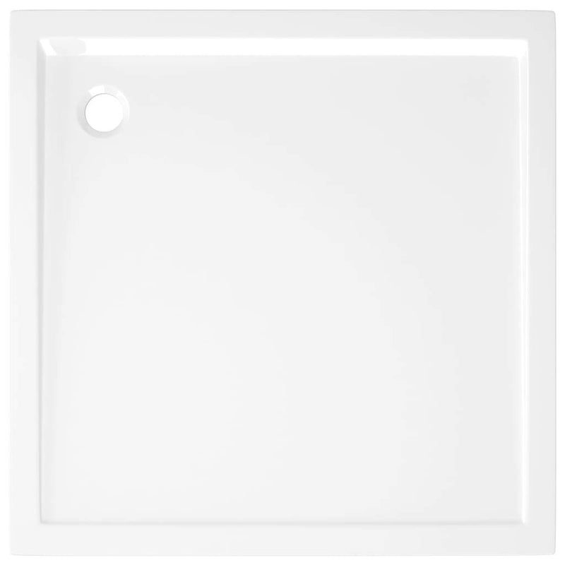 Square ABS Shower Base Tray White 31.5"x31.5
