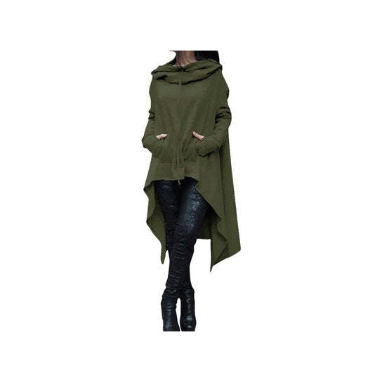 Size: 2X-Large,Color: Green - Hoodieni Must Have Hi-Lo Hoodie