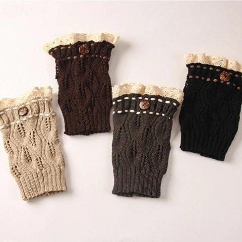 Color: Roasted Beans - Winter Warmers SuperCute CableKnit Socks
