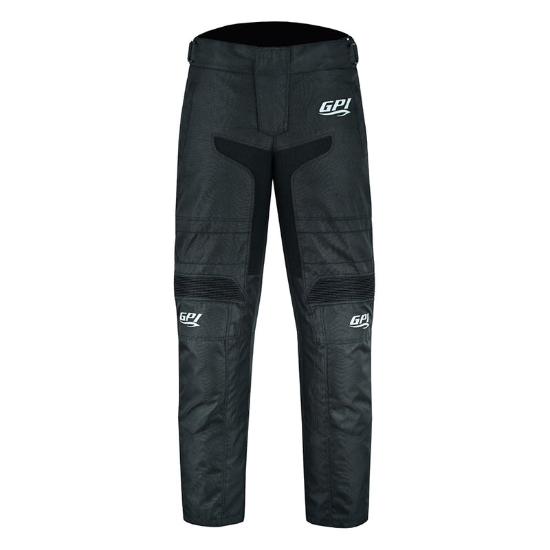 High Premium Quality Adjustable Waterproof Motorcycle Pants – Full Black