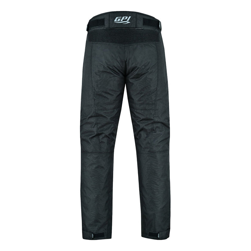 High Premium Quality Adjustable Waterproof Motorcycle Pants – Full Black