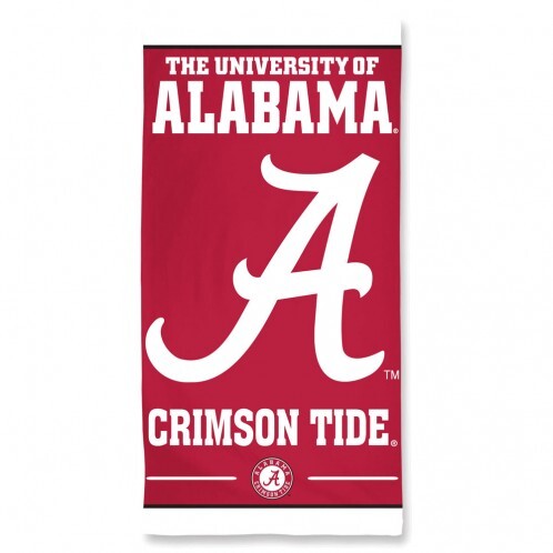 Alabama Crimson Tide Towels 30x60 Beach Style