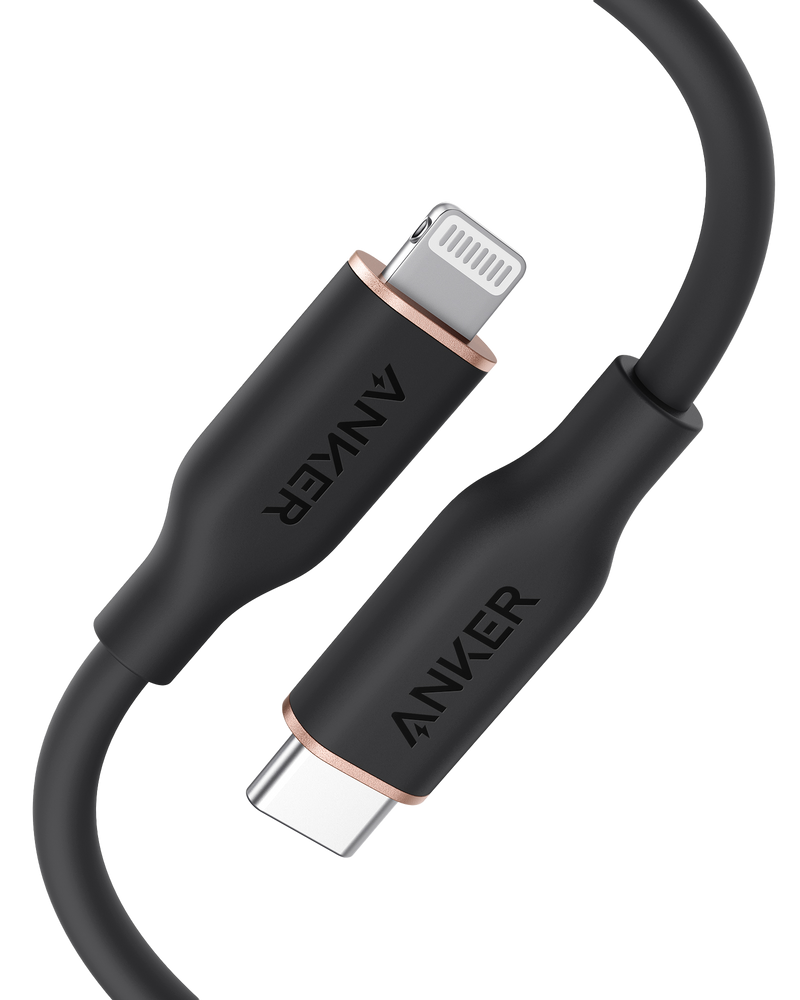 Anker <b>641</b> USB-C to Lightning Cable (Flow, Silicone)