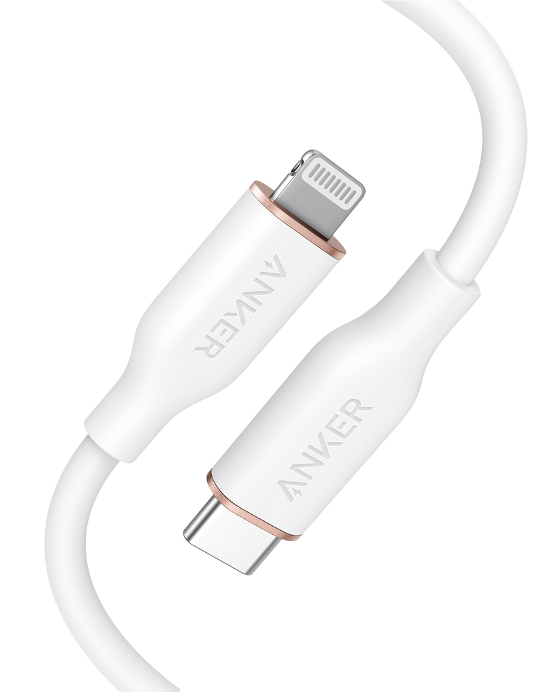 Anker <b>641</b> USB-C to Lightning Cable (Flow, Silicone)