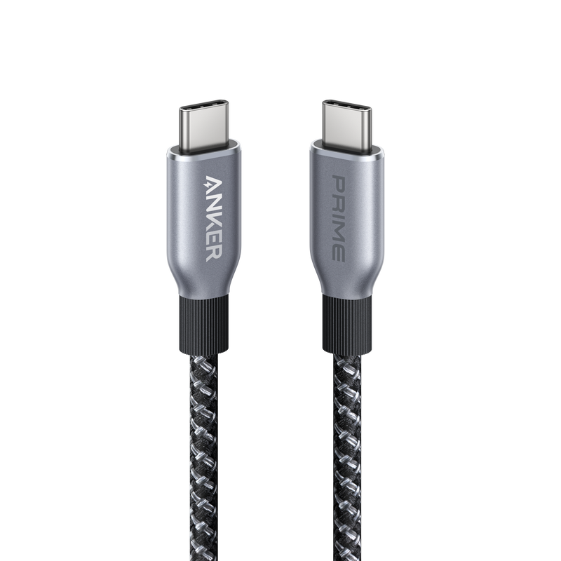 Anker Prime USB-C to USB-C Cable (240W, Upcycled-Braided)