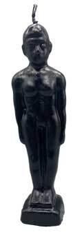 6 3/4" Black Man candle
