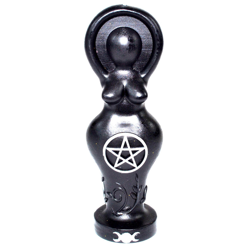 5 1/2" Black Goddess candle