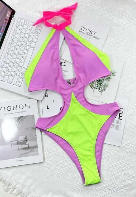 Waiting For The Sunset Cutout One Piece Swimsuit