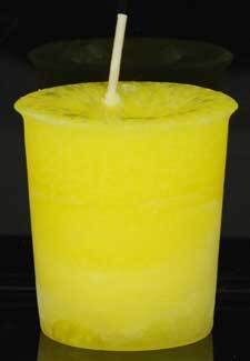 Laughter Herbal votive - yellow