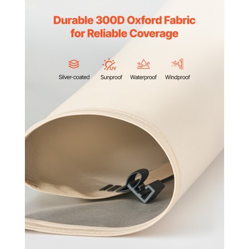 Sun Shade Sail Canopy Covers, Fit for 12 x 11 ft Screen House Tent, Sun Protection, 5.51 x 4.59 ft 300D Oxford Silver-Coated Fabric, Pack of 3 (Not Include Tent), for Outdoor Activities, Beige