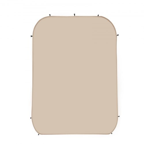 Sun Shade Sail Canopy Covers, Fit for 12 x 11 ft Screen House Tent, Sun Protection, 5.51 x 4.59 ft 300D Oxford Silver-Coated Fabric, Pack of 3 (Not Include Tent), for Outdoor Activities, Beige