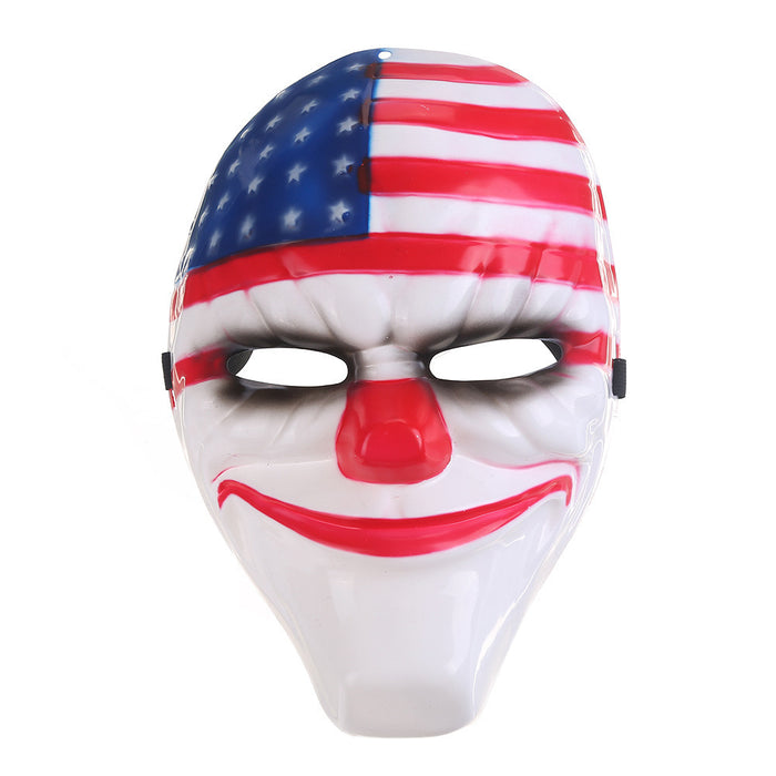 Halloween Clown Mask Costume Cosplay Props Adult Latex Clown Mask