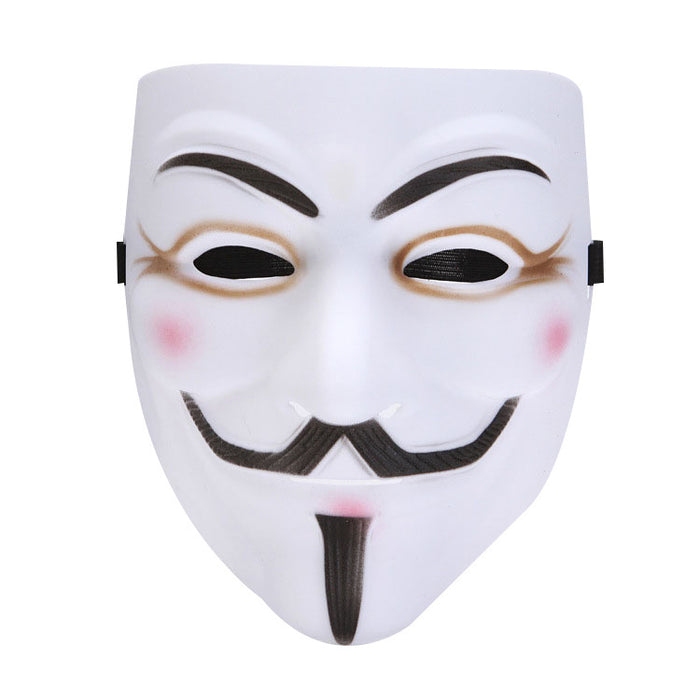 Hacker Mask V for Vendetta Mask for Kids Women Men Halloween Cosplay Costume