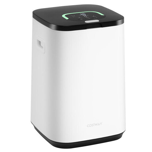 23L Large Hot Towel Heater with Rapid Heating and Adjustable Timer-White - Color: White