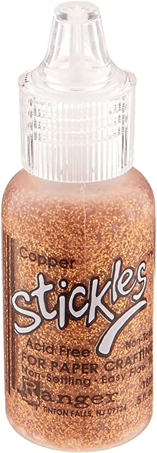 Ranger Stickles Glitter Glue .5oz Copper