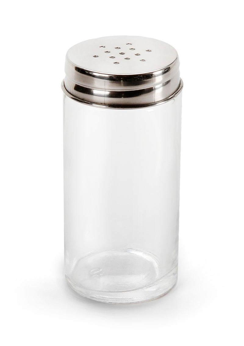 Salt and Pepper Shakers Glass 1.8 X 4 Inches