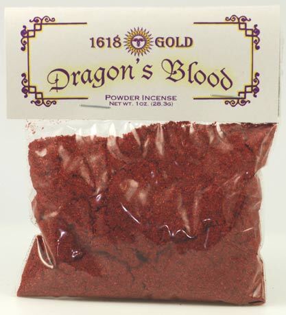 Dragon's Blood powder incense 1oz
