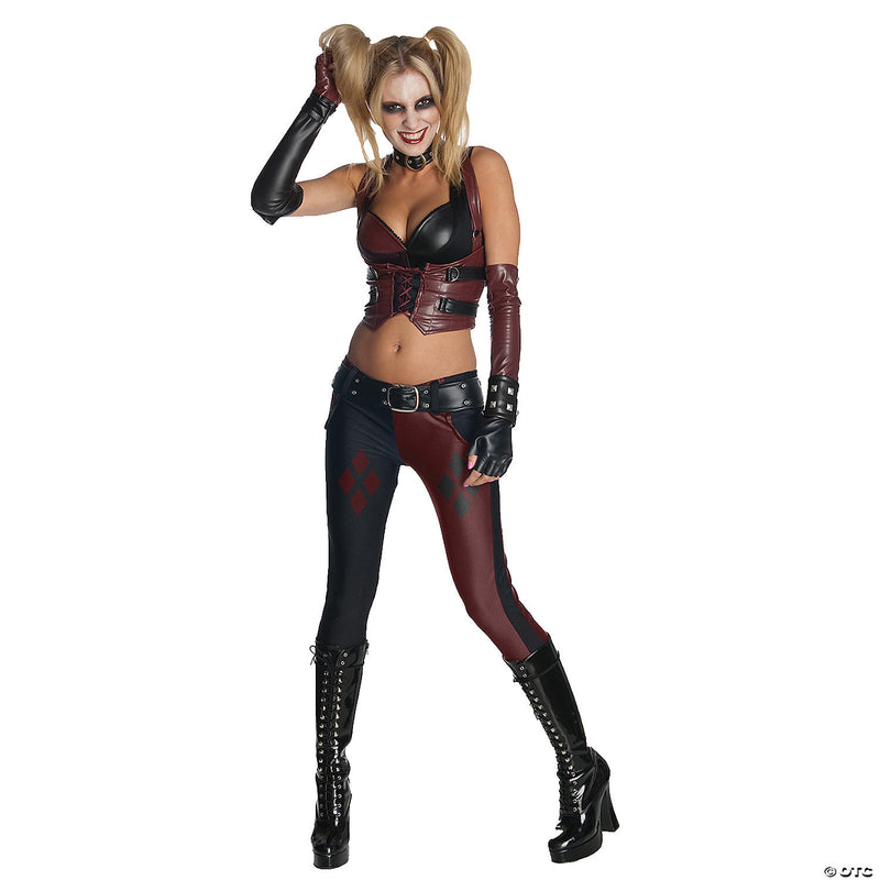 WOMENS BATMAN HARLEY QUINN COSTUME