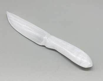 Selenite athame 7 1/2"