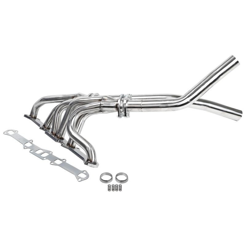 For ford/mercury l6 144/170/200/250 cid stainless steel header exhaust manifold  mt001043