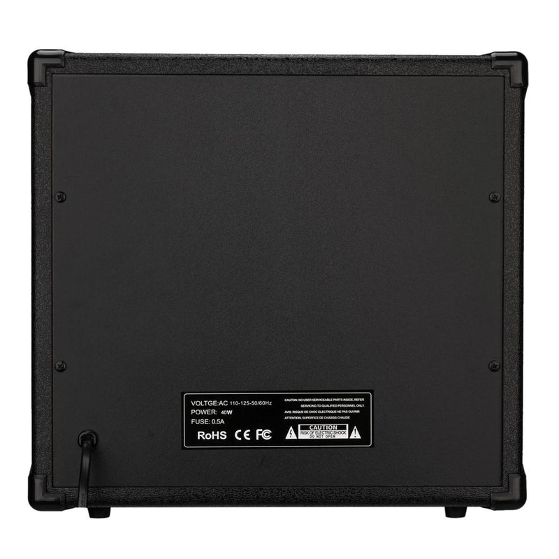 Glarry 40W GBA-40 Electric Bass Amplifier Black