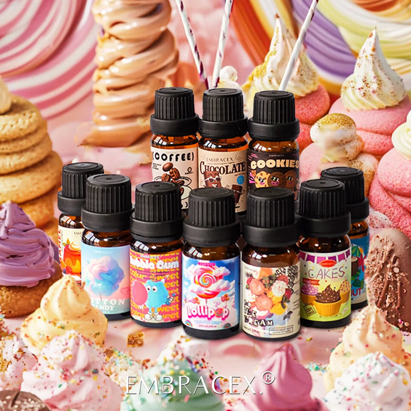 18 type Gourmet Essential Oils Perfumes Fragrance Is Long-Lasting For Skin、Diffusers、Candles Making Gifts For Women