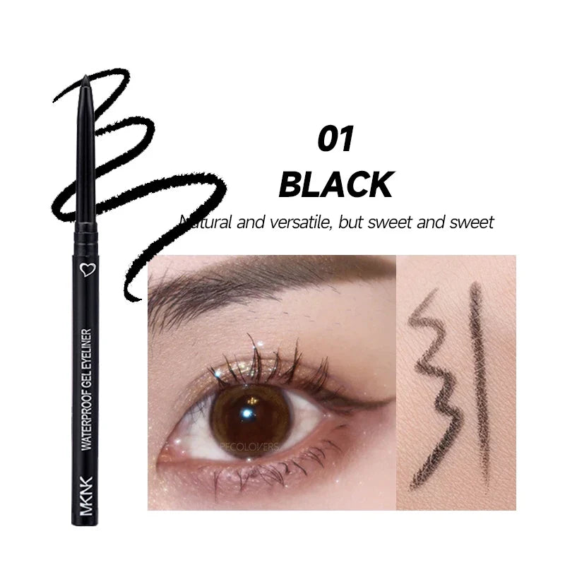 Waterproof Matte Eyeliner Pen, Quick Dry, Long-Lasting, Smooth Application, Perfect For Versatile Eye Makeup, Beauty Cosmetics