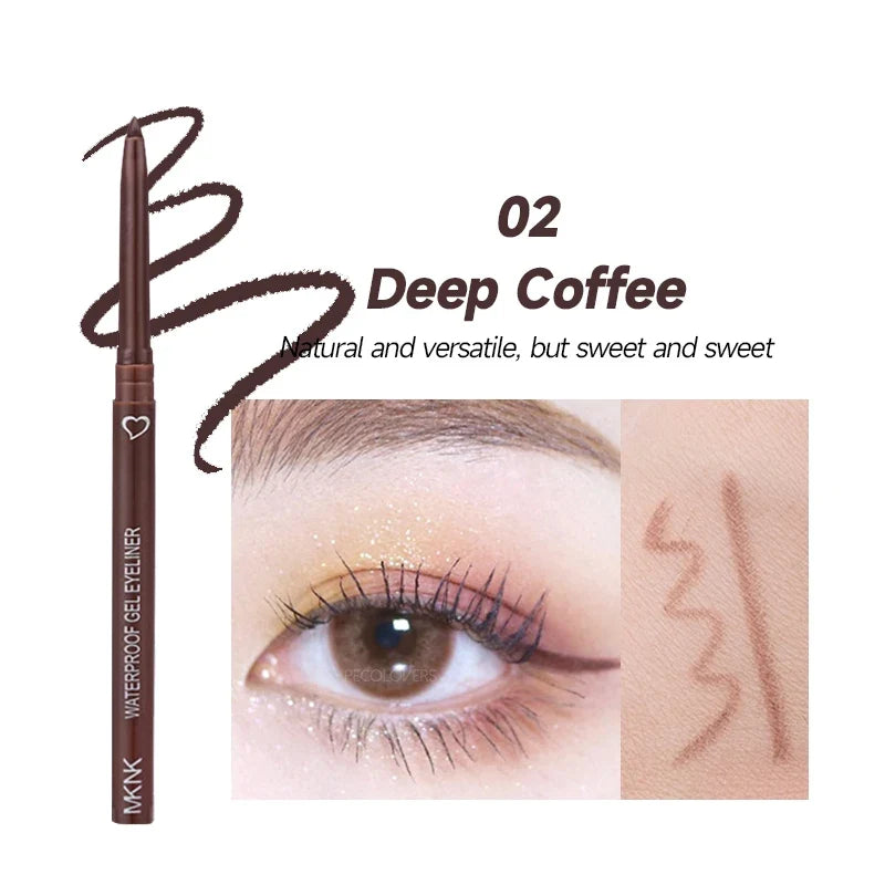 Waterproof Matte Eyeliner Pen, Quick Dry, Long-Lasting, Smooth Application, Perfect For Versatile Eye Makeup, Beauty Cosmetics