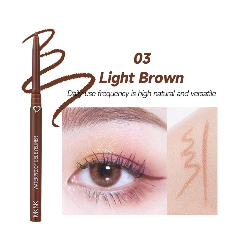 Waterproof Matte Eyeliner Pen, Quick Dry, Long-Lasting, Smooth Application, Perfect For Versatile Eye Makeup, Beauty Cosmetics