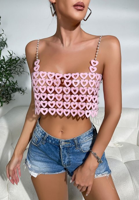 Let's Go Dancing Cropped Top