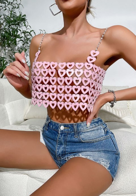 Let's Go Dancing Cropped Top