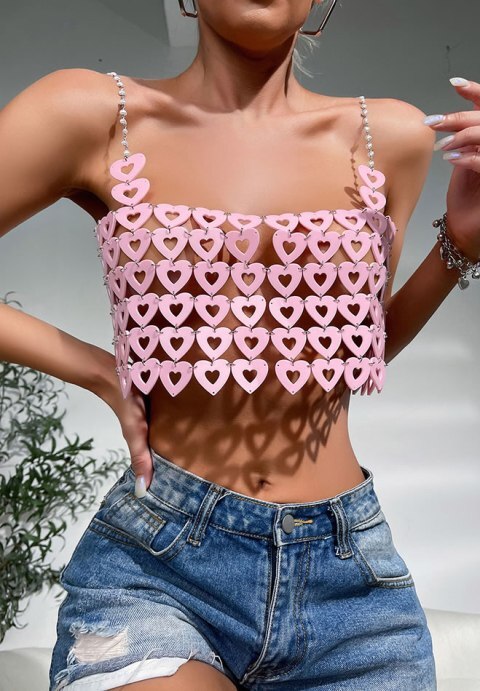 Let's Go Dancing Cropped Top