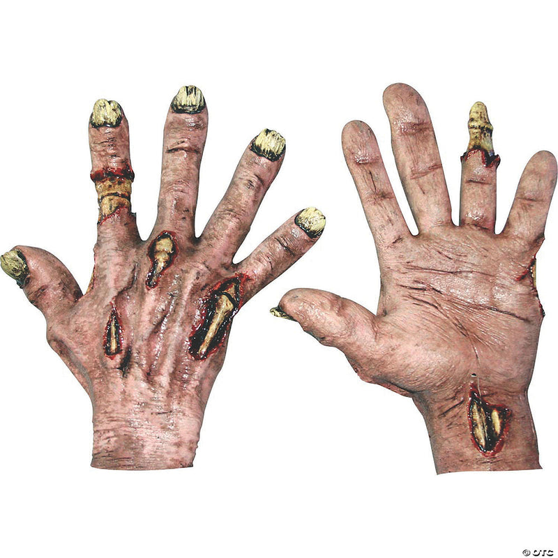 Zombie flesh latex hands