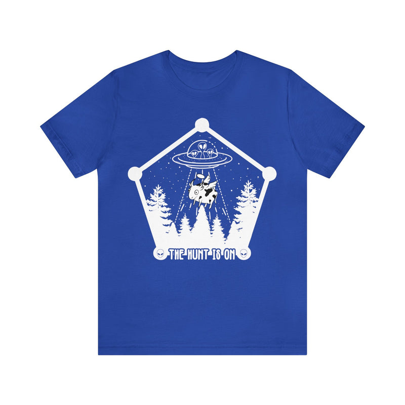 True Royal - XL - The Hunt is On Unisex Cotton T-Shirt