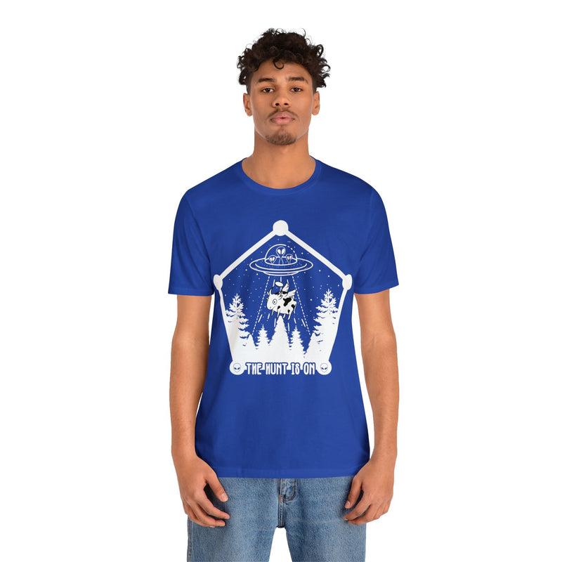 True Royal - XL - The Hunt is On Unisex Cotton T-Shirt