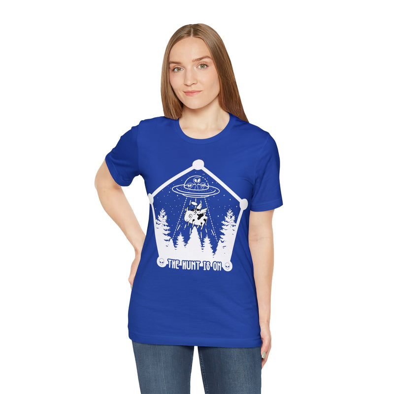 True Royal - XL - The Hunt is On Unisex Cotton T-Shirt
