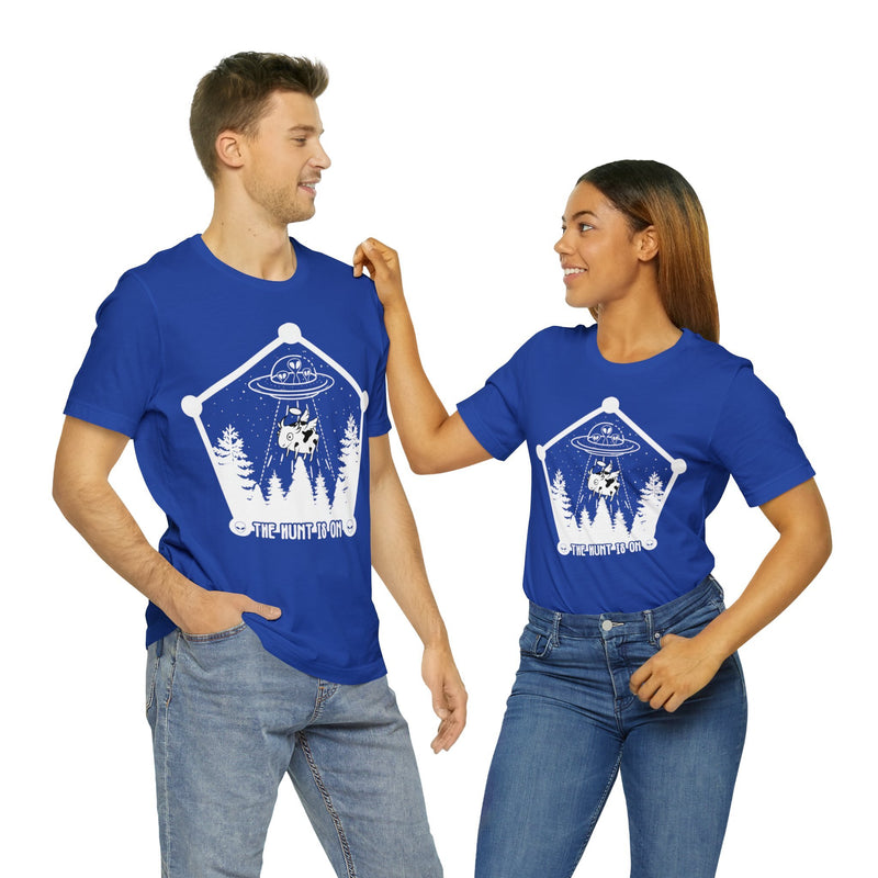 True Royal - XL - The Hunt is On Unisex Cotton T-Shirt