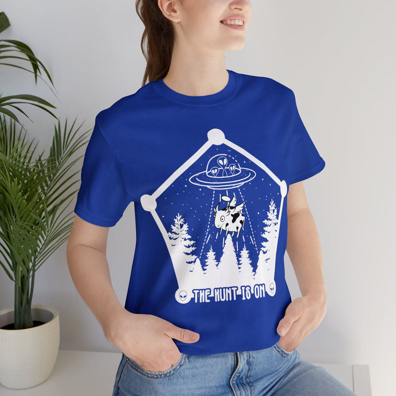 True Royal - XL - The Hunt is On Unisex Cotton T-Shirt
