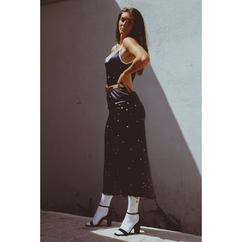 Andromeda Silk Dress - Twilight