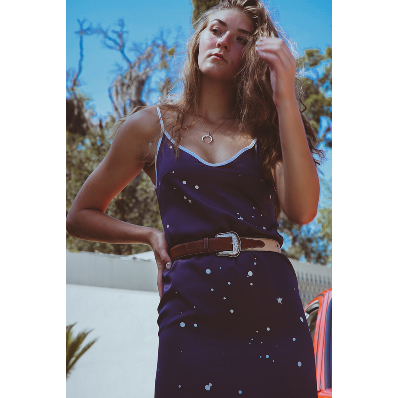 Andromeda Silk Dress - Twilight