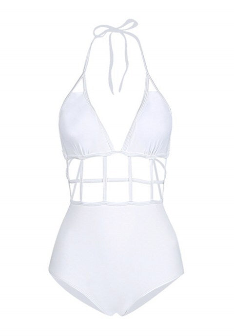 Women's One Piece Sexy Hollow Bikini Swimsuit